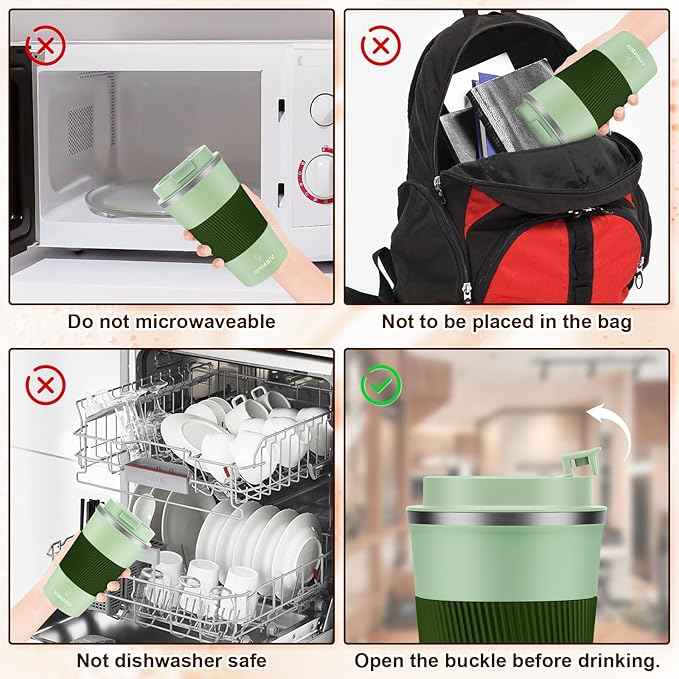 MOMSIV 17oz Travel Mug, Insulated Coffee Cup with Leakproof Lid, Vacuum Stainless Steel Double Walled Reusable Tumbler for Hot and Cold Water Coffee and Tea In Travel and Car