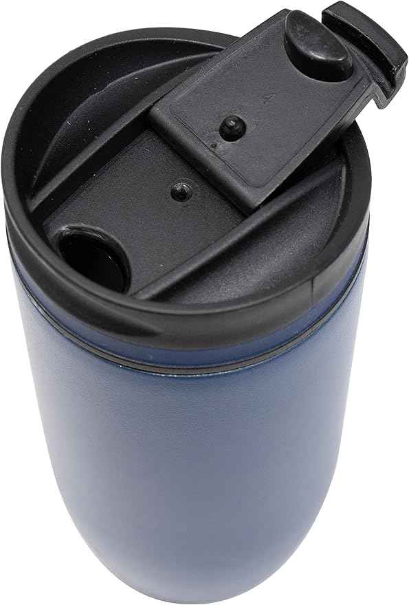 MIRA 16 oz Travel Coffee Mug - Insulated Stainless Steel Tumbler with Screw Lid - Admiral Blue