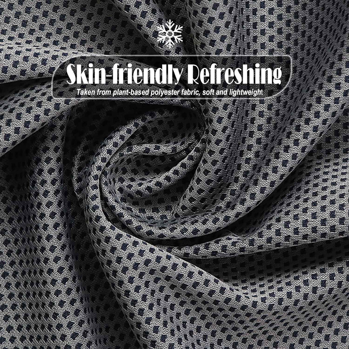 Pack of 20 Cooling Towel 40x12'' Ice Towel for Neck and Face Microfiber Chilly with Bag Breathable Yoga Gym Stay Cool Towels Sweat Rag for Workout Running Camping Pilates Beach, Dark Gray