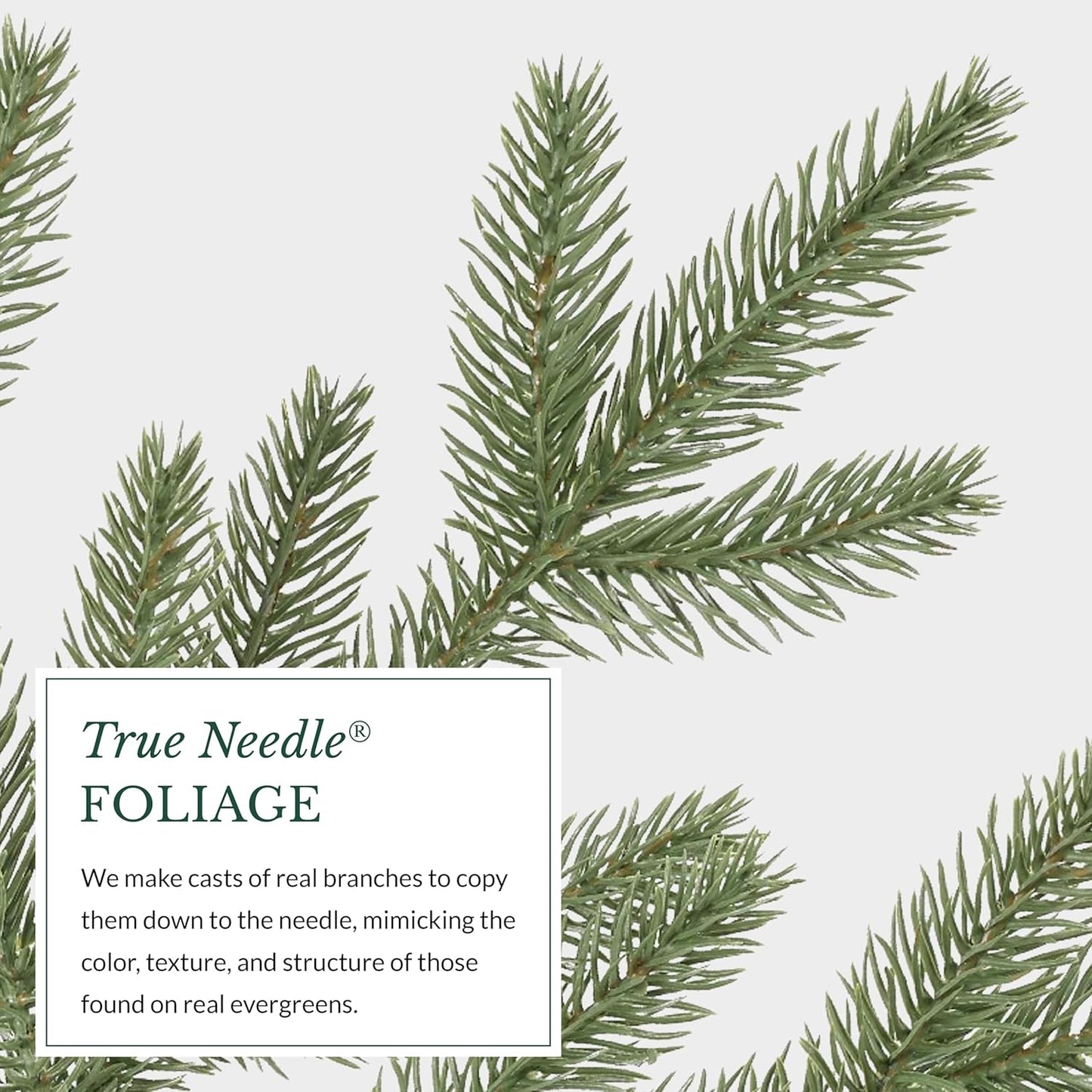 Balsam Hill 9ft Pre-Lit Stratford Spruce - Slim Artificial Christmas Tree with 1,000 Clear Incandescent Lights, True Needle Foliage, Easy Plug Technology & Premium Stand for Small Spaces