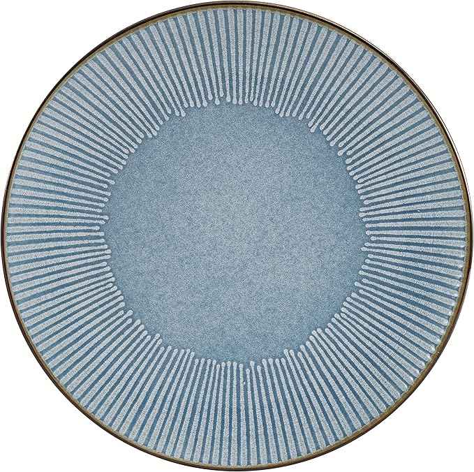 Pfaltzgraff Arlie Blue 12 Piece Dinnerware Set, Service for 4, Blue