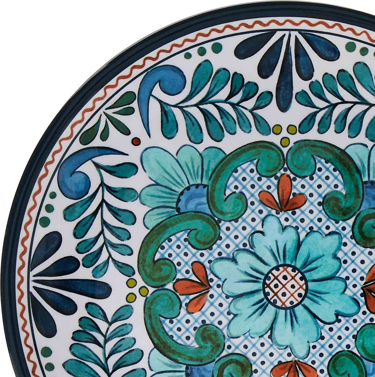 Certified International - 20286Set/6 Certified International Talavera 9" Salad/Dessert Plate, Set of 6, 9 Inches, Multicolor