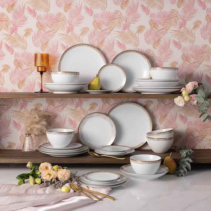 Noritake Raylan 30-Piece Dinnerware Set, Service for 6