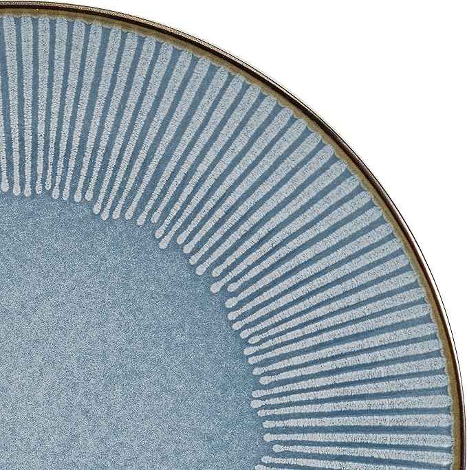 Pfaltzgraff Arlie Blue 12 Piece Dinnerware Set, Service for 4, Blue