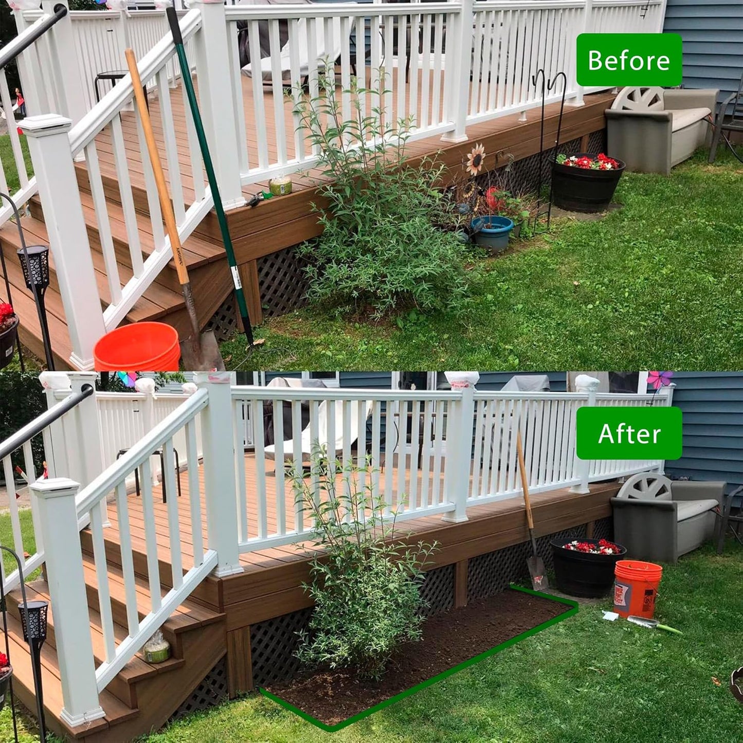 Landscape Edging Border 100 FT 2 Inch Tall with 180 Spikes, Plastic Edging for Landscaping, Garden Edging Border, Flower Bed, Paver and Lawn Edging Border, Green