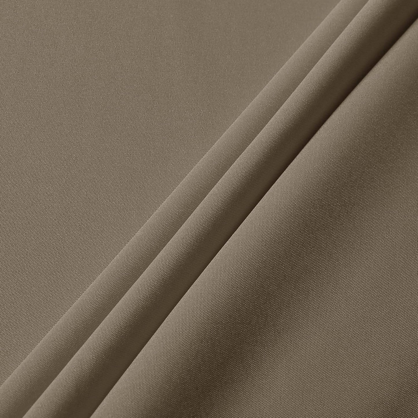 sancua Square Tablecloth - 54 x 54 Inch - Stain and Wrinkle Resistant Washable Polyester Table Cloth, Decorative Fabric Table Cover for Dining Tables, Buffet Parties and Camping, Taupe