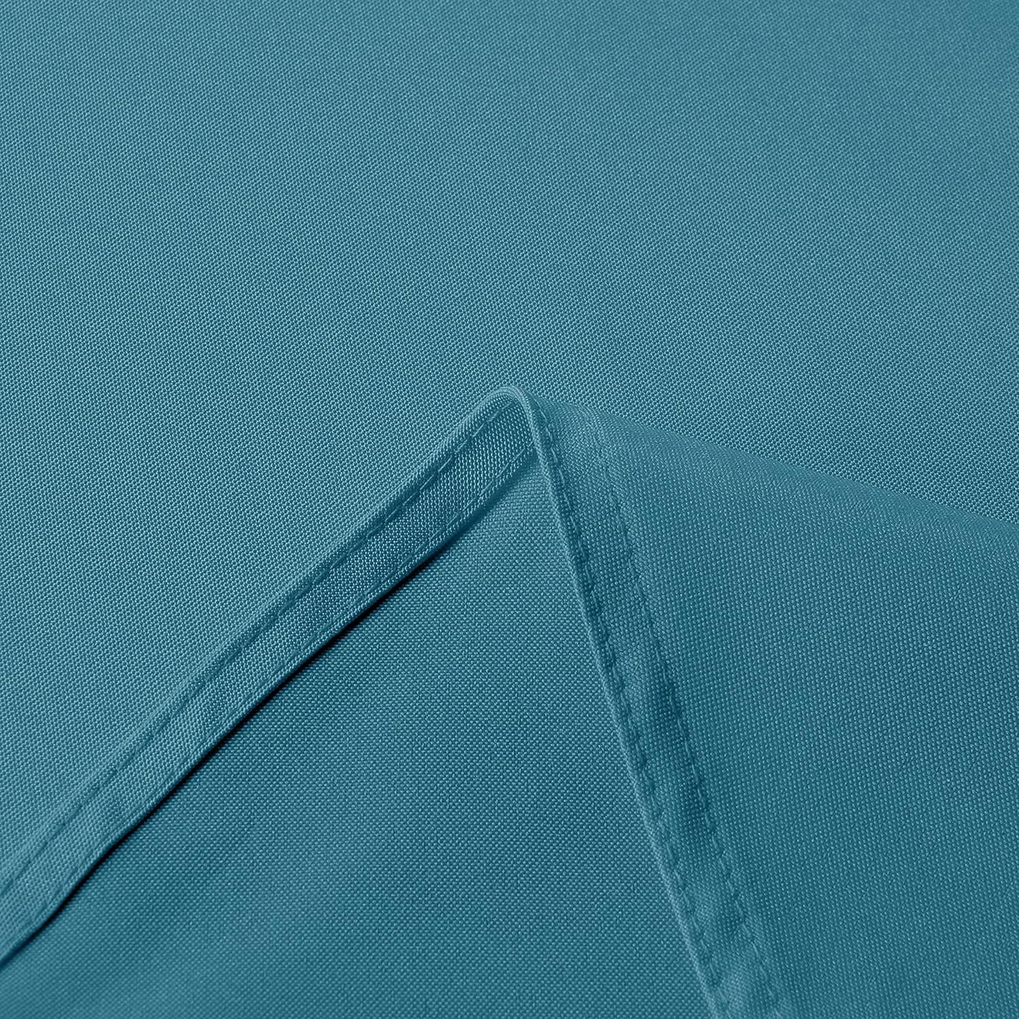 sancua Rectangle Tablecloth - 54 x 120 Inch - Stain and Wrinkle Resistant Washable Polyester Table Cloth, Decorative Fabric Table Cover for Dining Tables, Buffet Parties and Camping, Teal
