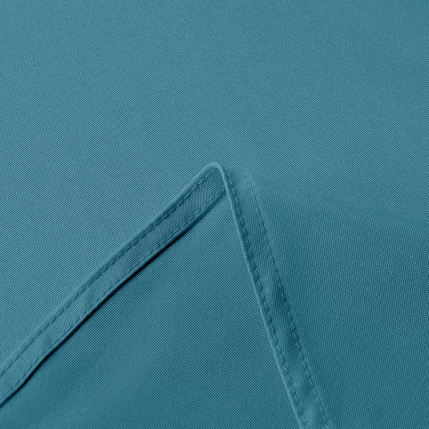 sancua Rectangle Tablecloth - 70 x 120 Inch - Stain and Wrinkle Resistant Washable Polyester Table Cloth, Decorative Fabric Table Cover for Dining Tables, Buffet Parties and Camping, Teal